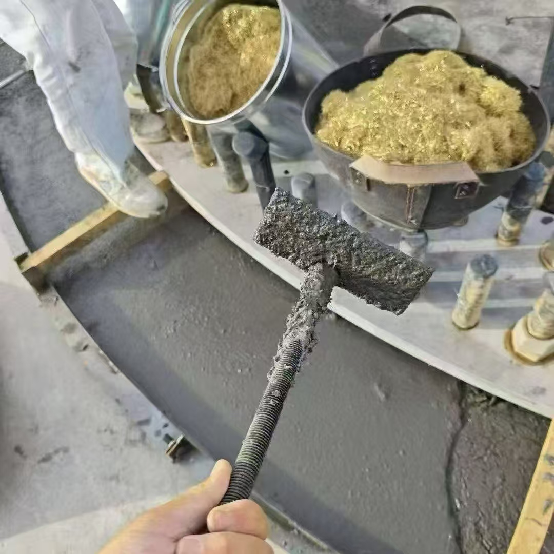 万宁C120钢纤维高强无收灌浆料 轧机压缩机汽轮机发电机锻压设备底座灌浆材料